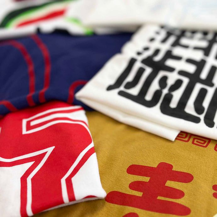 魅力が溢れる『漢字デザインTシャツ』